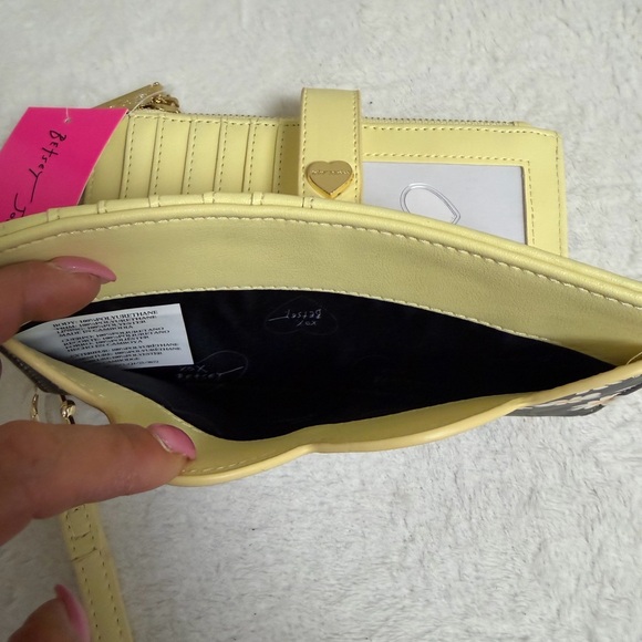 Betsey Johnson Wallet with Wristlet Strap - Picture 5 of 5